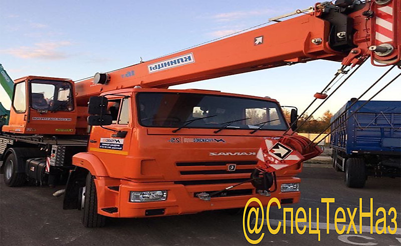 
    Автокран 25 тонн
  